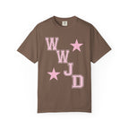 WWJD Plaid Font Star Shirt