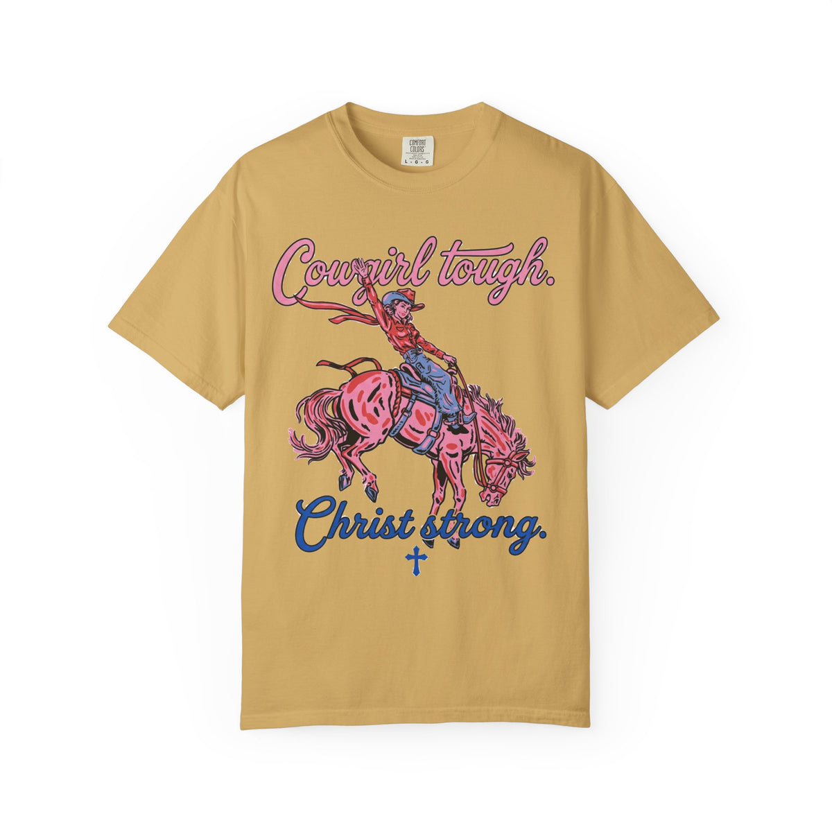 Cowgirl Tough Christ Strong Shirt