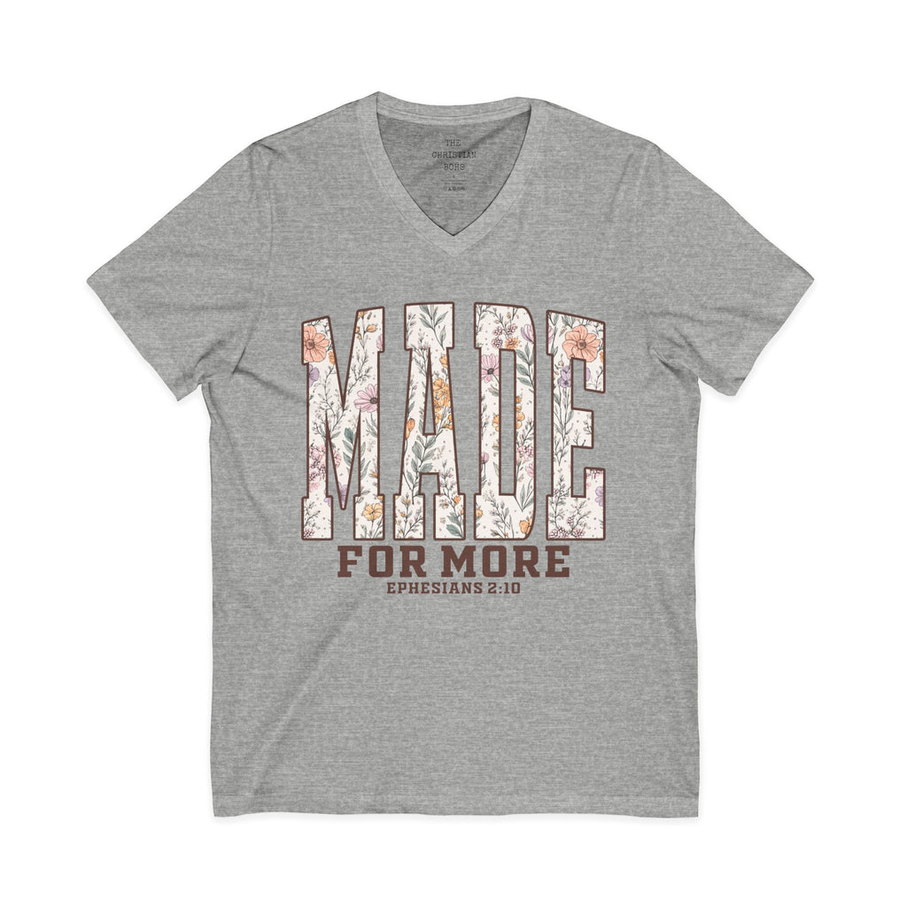 Wild Flowers Made For More V Neck