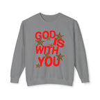 Leopard Star God Is With You Sweatshirt