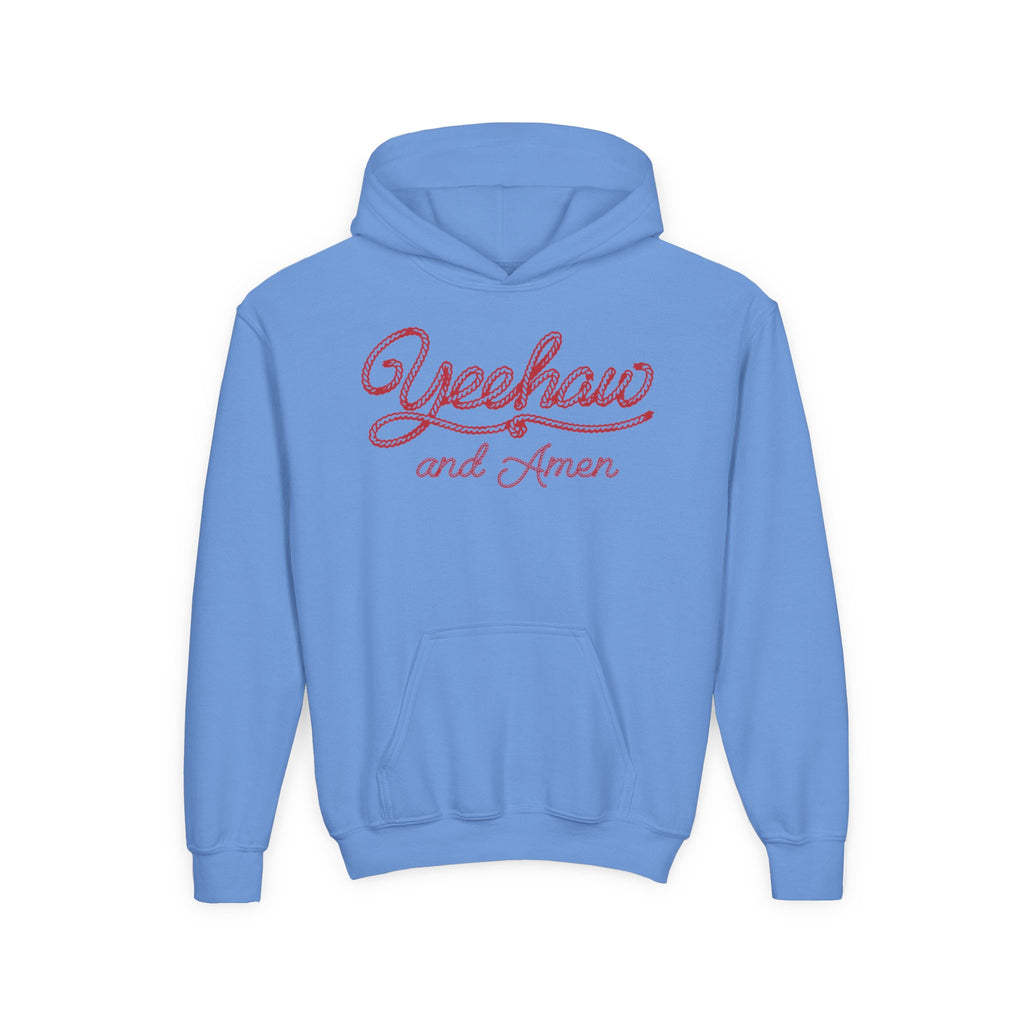 Rope Font Yeehaw Amen Hoodie