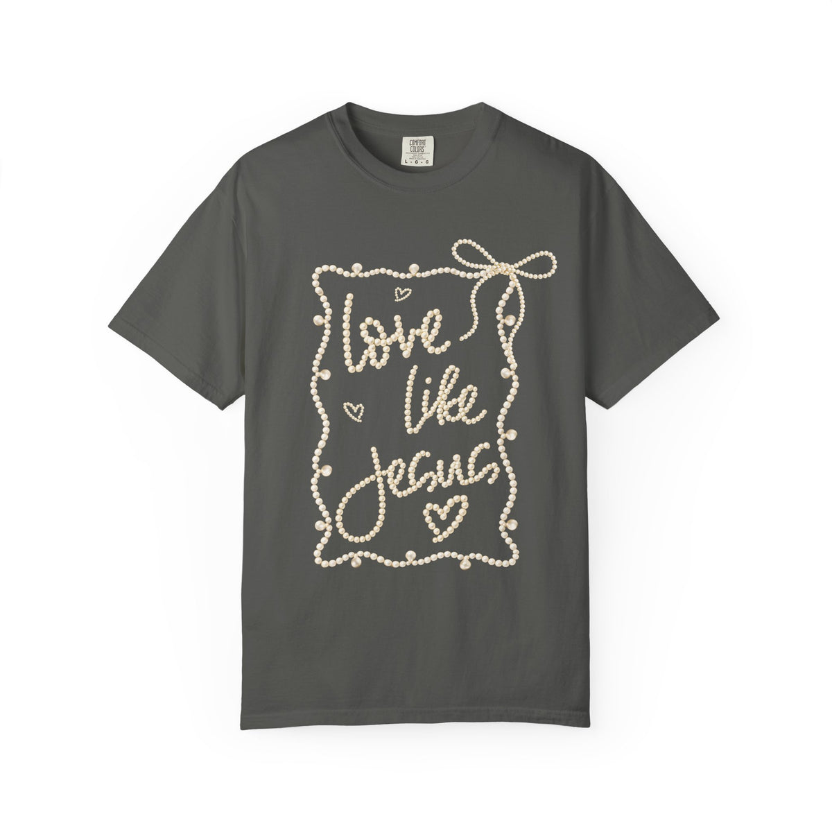 Pearl Font Love Like Jesus Shirt