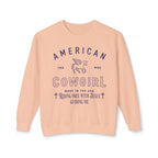 American Cowgirl Riding With Jesus Sweatshirt