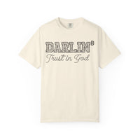 Lace Font Darlin Trust in God Shirt