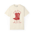 Cowgirl Rope Font Walk Humbly Shirt