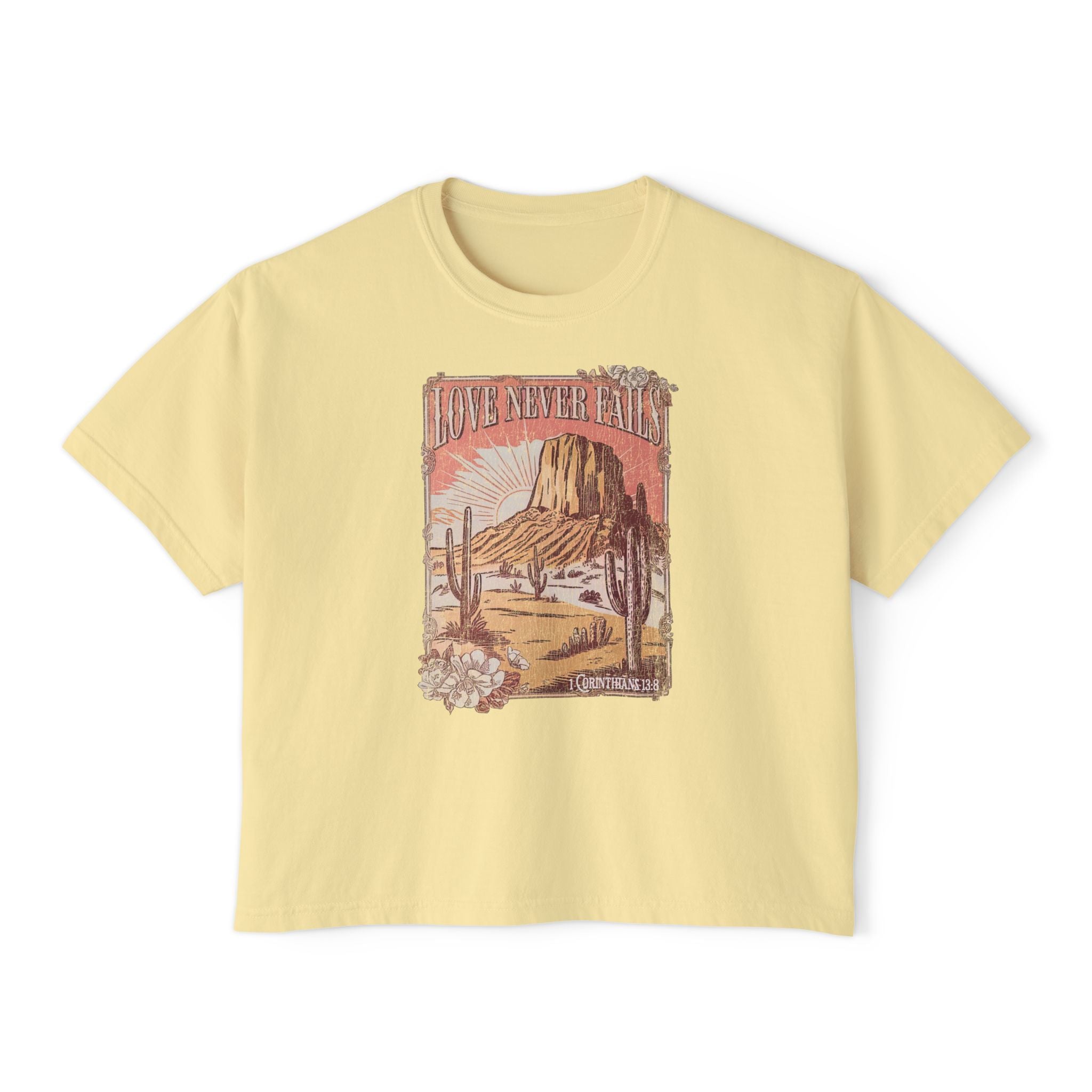 Desert Love Never Fails Boxy Tee