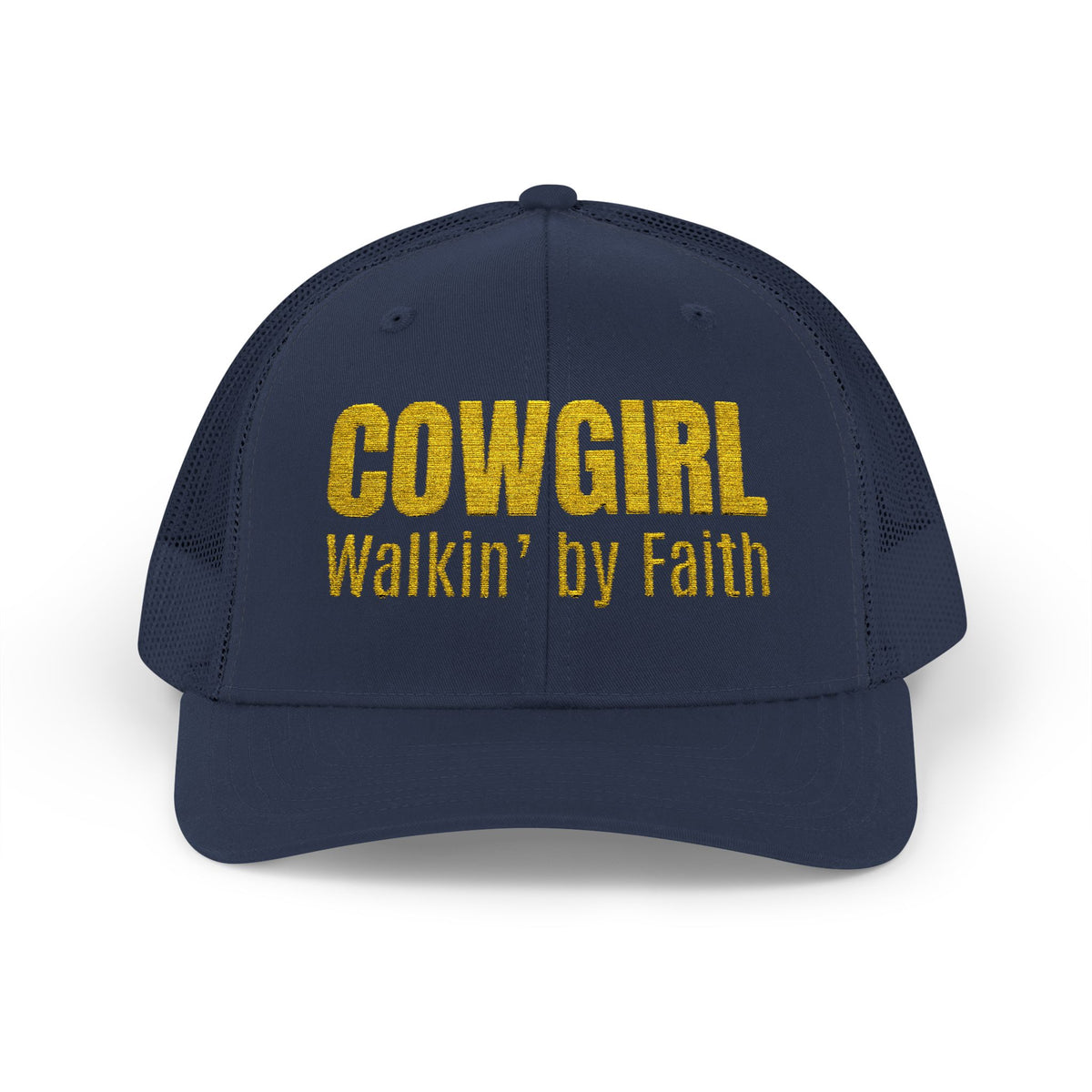 Cowgirl Walkin' by Faith Trucker Hat