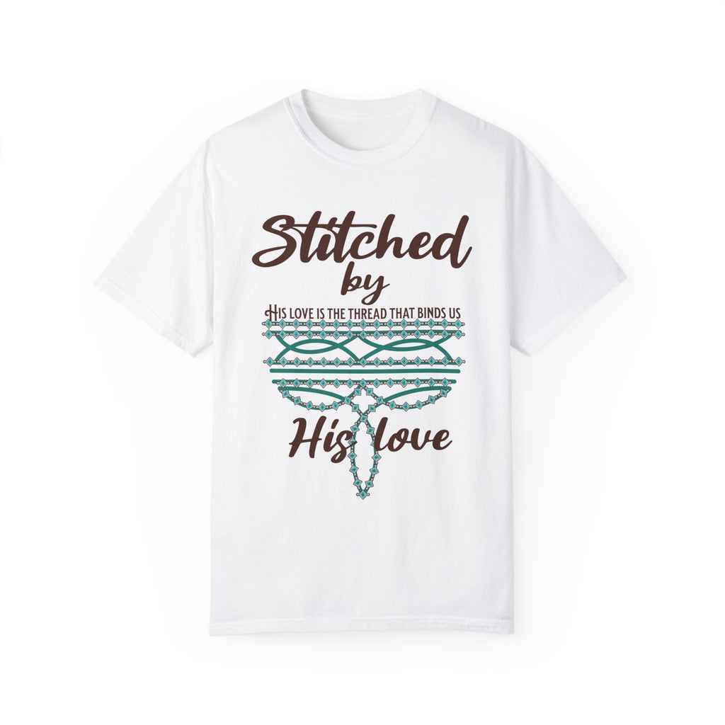 Western Boot Stitched By His Love Shirt