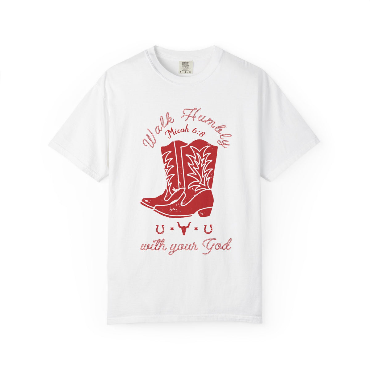 Cowgirl Rope Font Walk Humbly Shirt