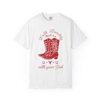 Cowgirl Rope Font Walk Humbly Shirt