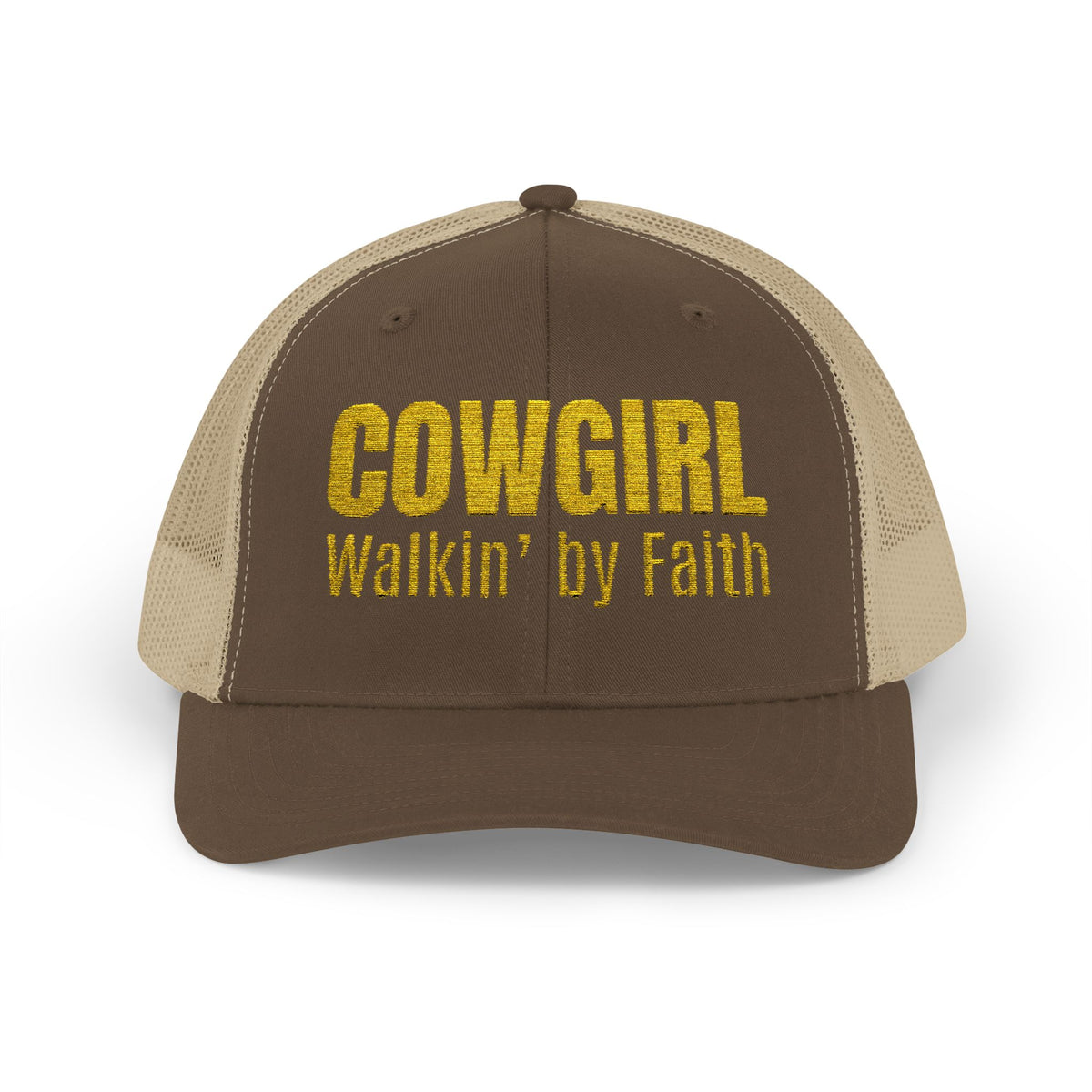 Cowgirl Walkin' by Faith Trucker Hat