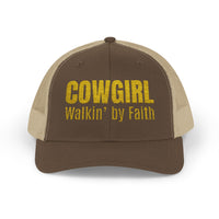 Cowgirl Walkin' by Faith Trucker Hat