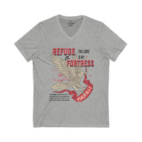 Refuge and Fortress V Neck