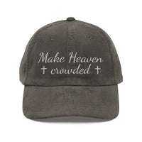 Make Heaven Crowded Corduroy Cap