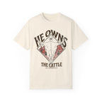 Men's He Owns The Cattle Shirt