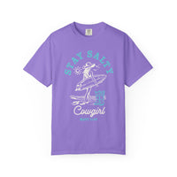 Retro Salty Beach Cowgirl Shirt