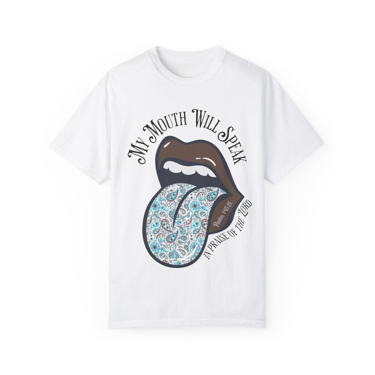 Paisley My Mouth Will Speak Shirt