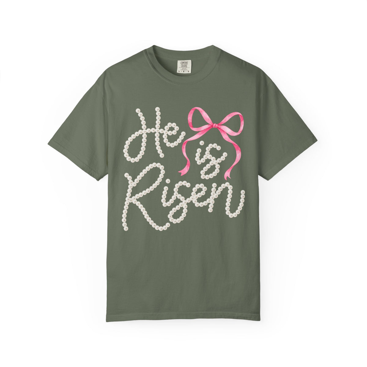 Pearl Font He Has Risen Shirt