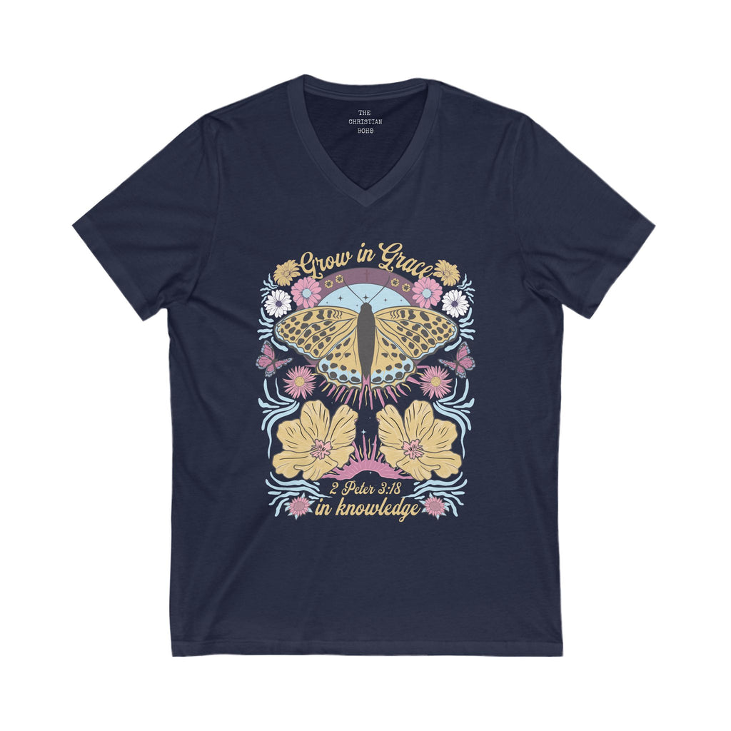 Grow In Knowledge V Neck