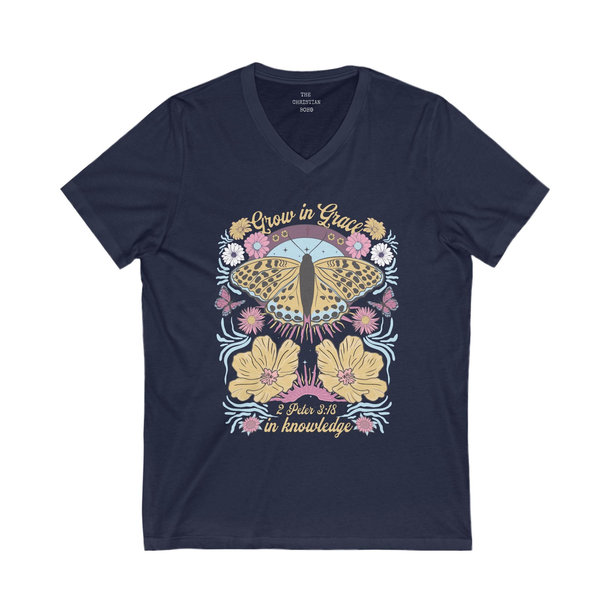 Grow In Knowledge V Neck