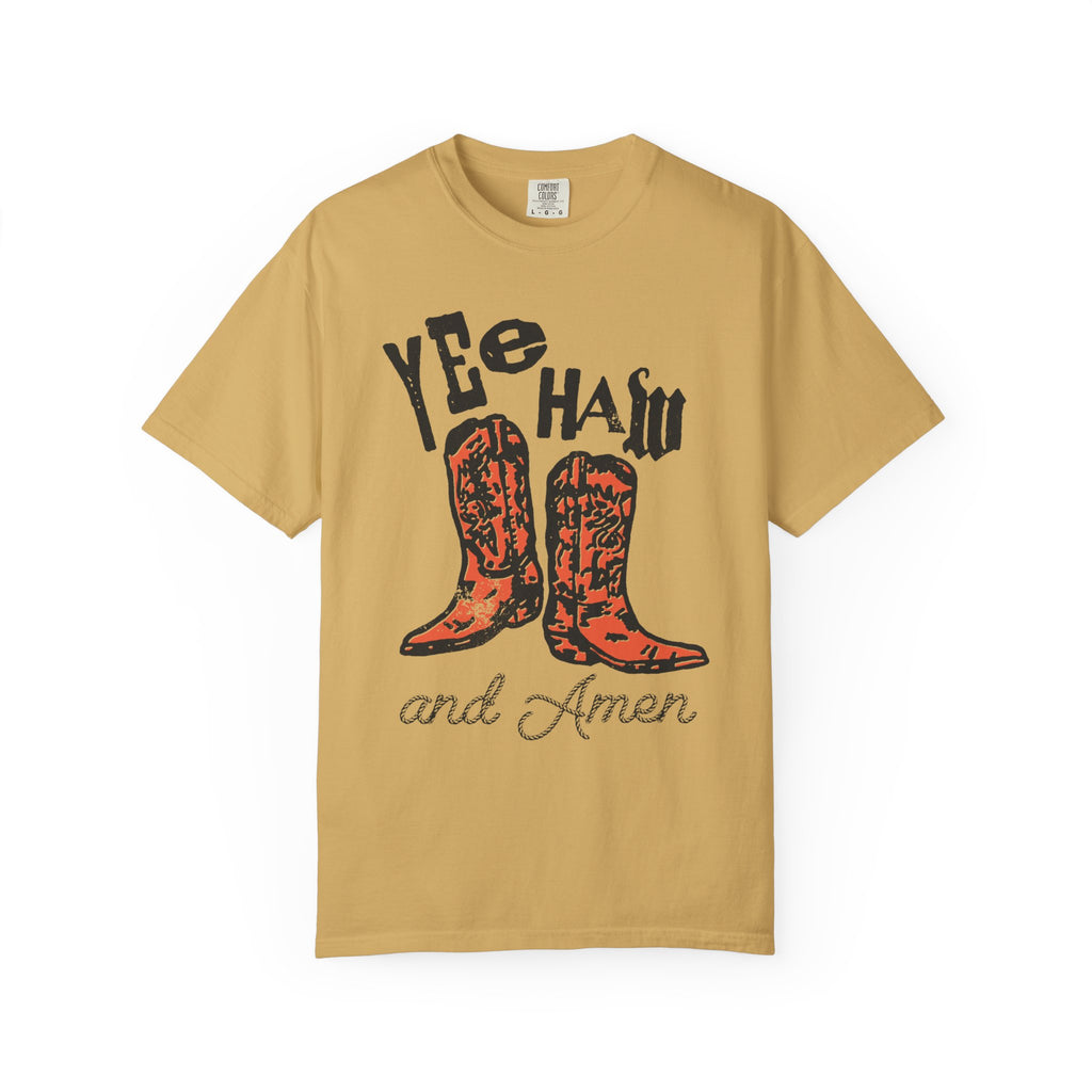 Vintage Yeehaw and Amen Shirt