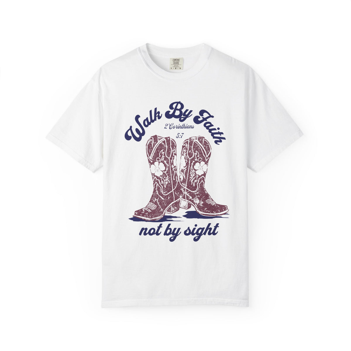 Cowgirl Boots Walk By Faith Shirt