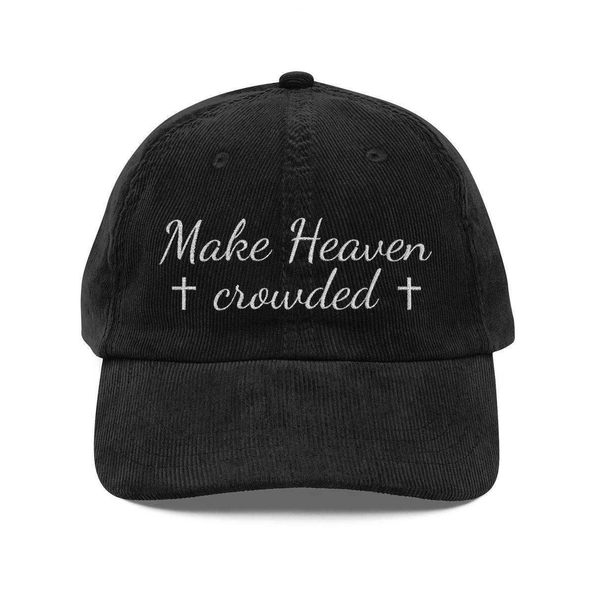 Make Heaven Crowded Corduroy Cap