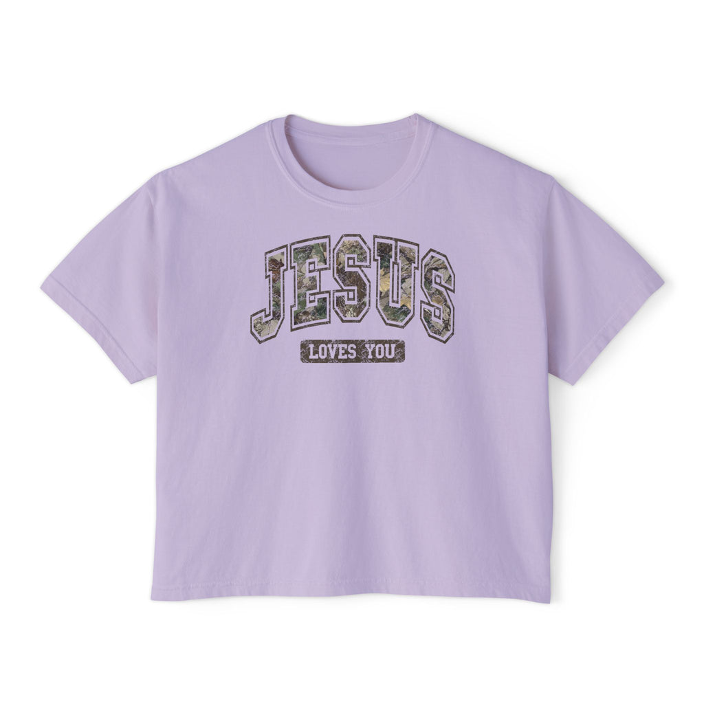 Jesus Loves You Boxy Tee