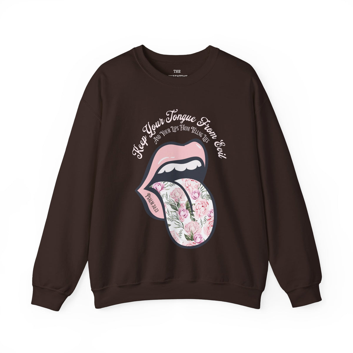 Retro Keep Your Tongue From Evil Sweatshirt