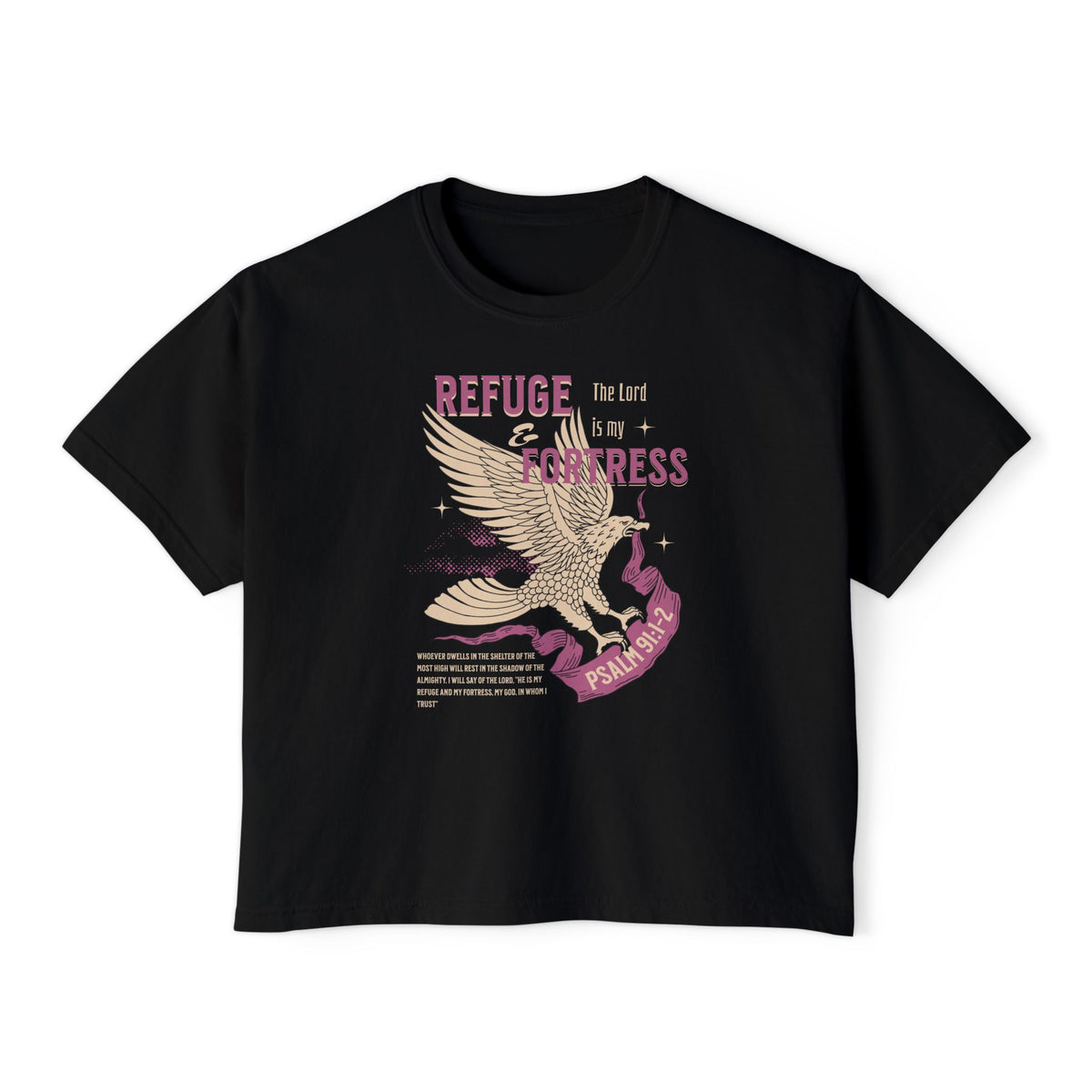 Refuge and Fortress Boxy Tee