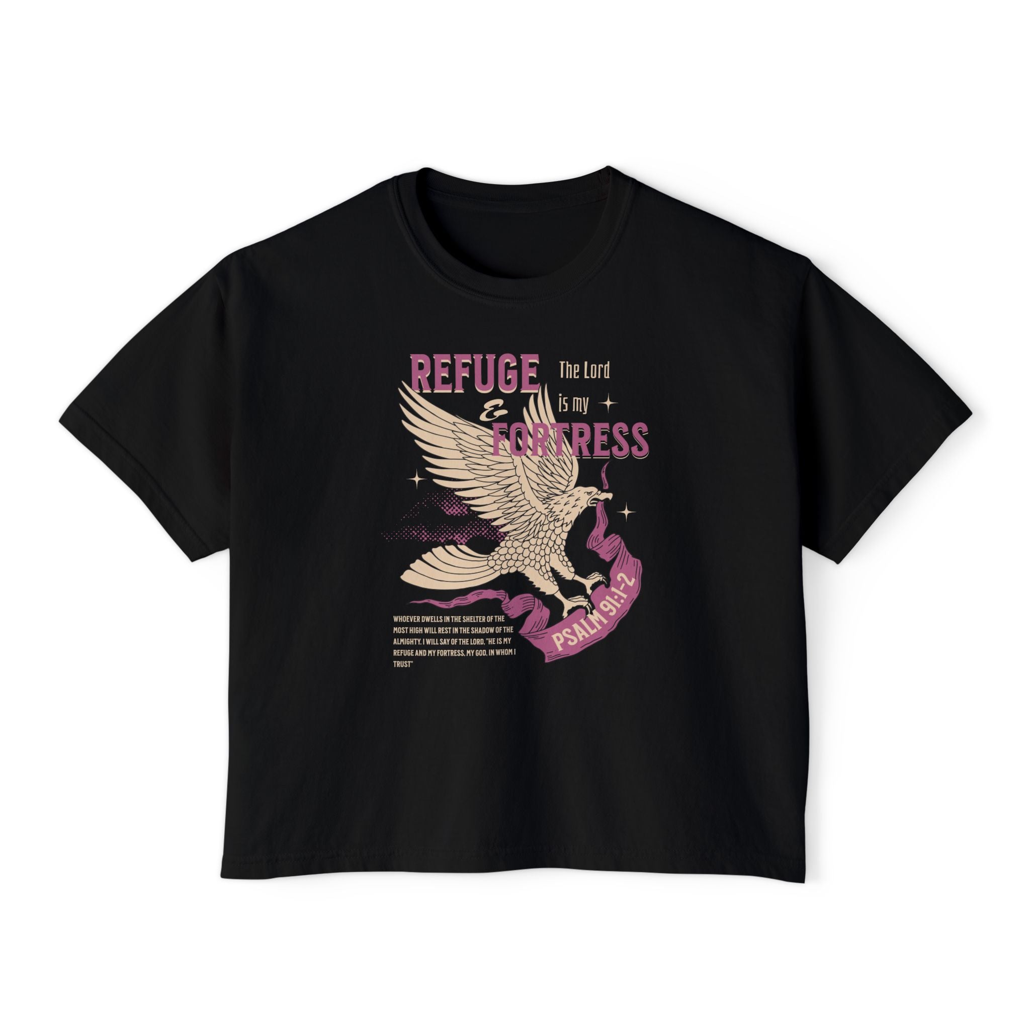 Refuge and Fortress Boxy Tee