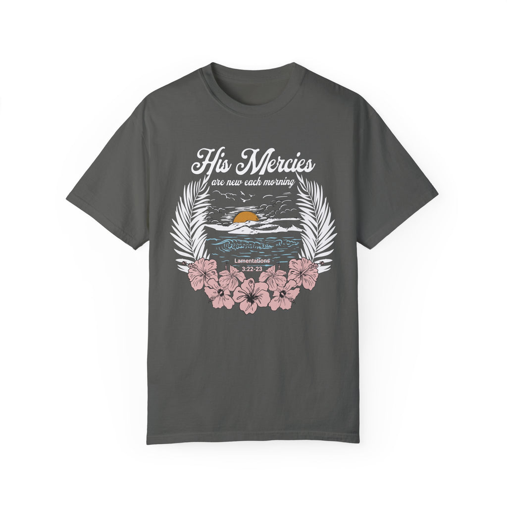 Beach His Mercies Shirt