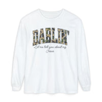 Camo Darlin Font Long Sleeve