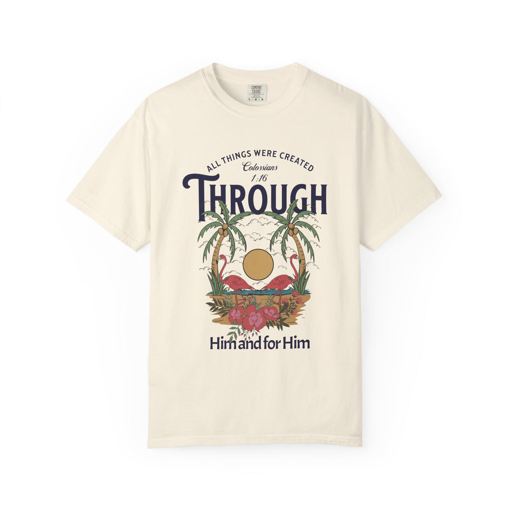 All Things Were Created Beach Shirt