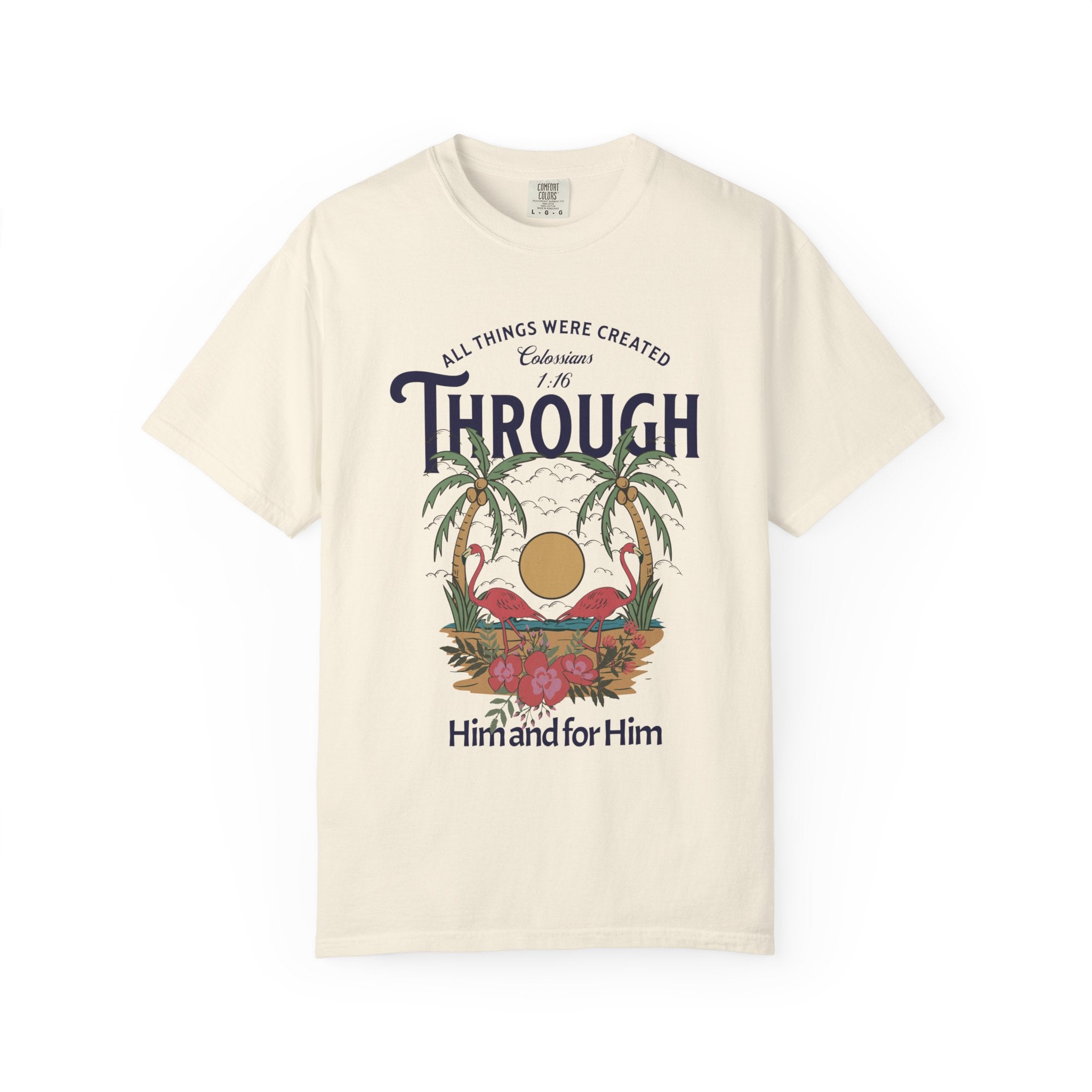 All Things Were Created Beach Shirt