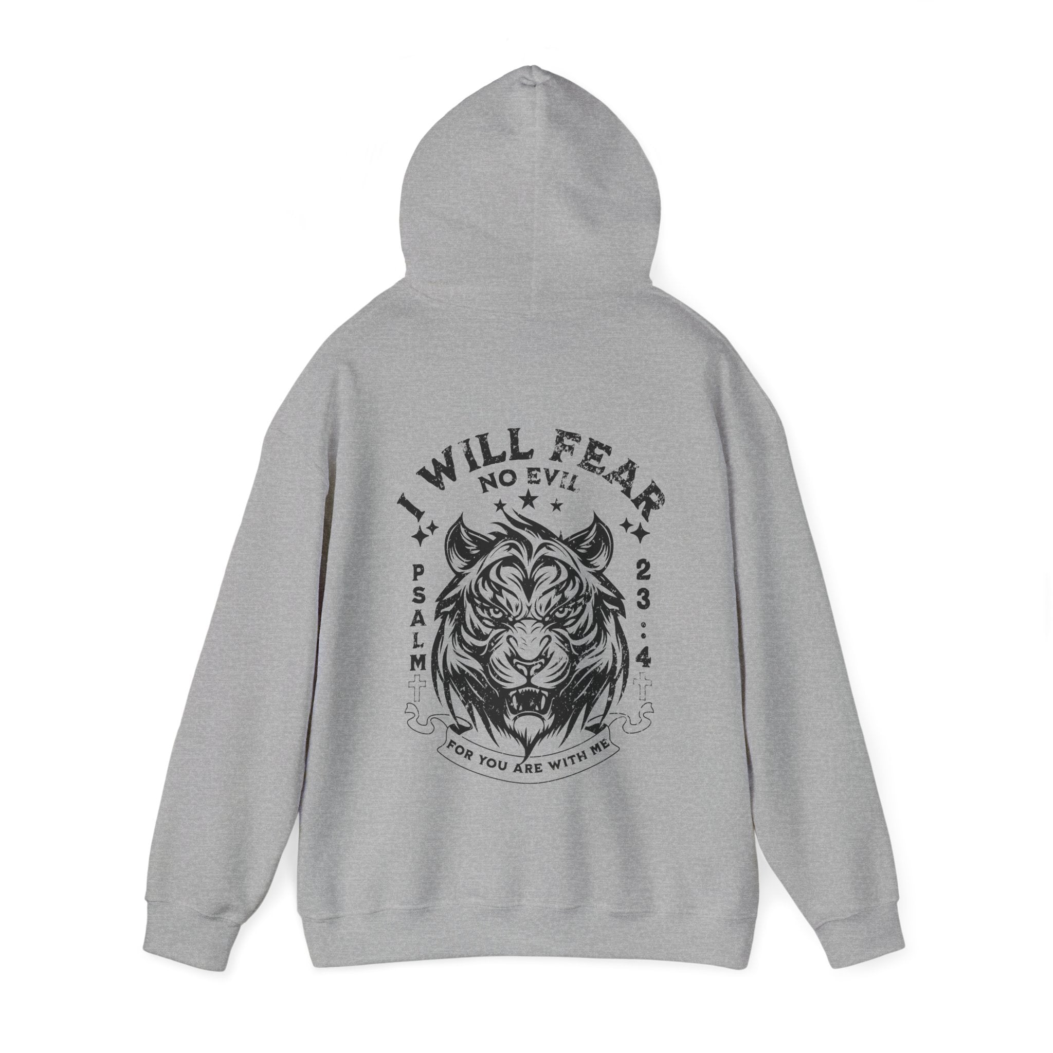 Men's No Fear Tiger Hoodie