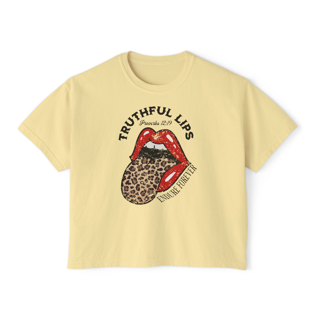 Truthful Lips Boxy Tee