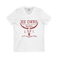 He Owns The Cattle V Neck