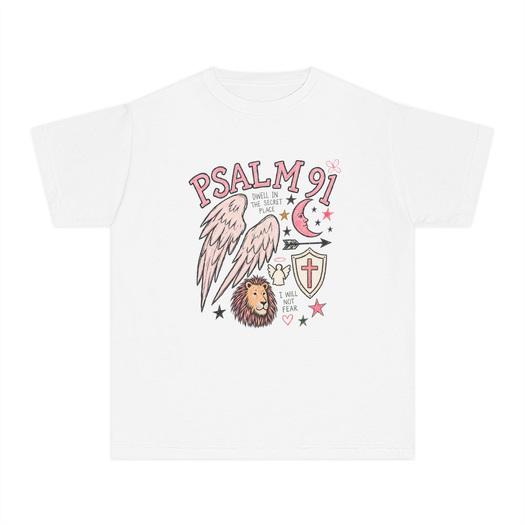 Psalm 91 Sketch Youth Shirt