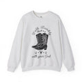 Walk Humbly Rope Font Sweatshirt