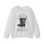 Walk Humbly Rope Font Sweatshirt