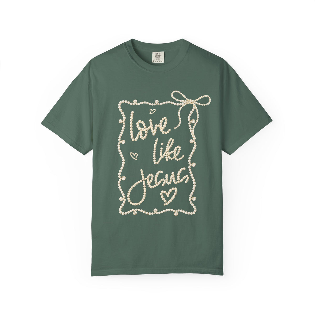 Pearl Font Love Like Jesus Shirt