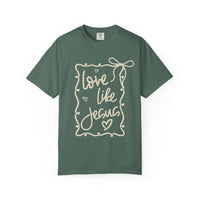Pearl Font Love Like Jesus Shirt