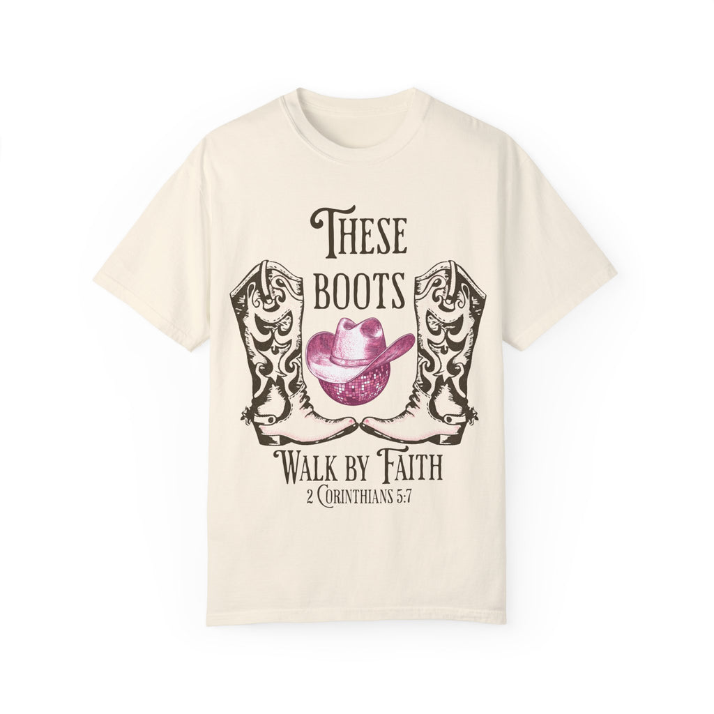 Cowgirl Boots Disco Walk In Faith Shirt