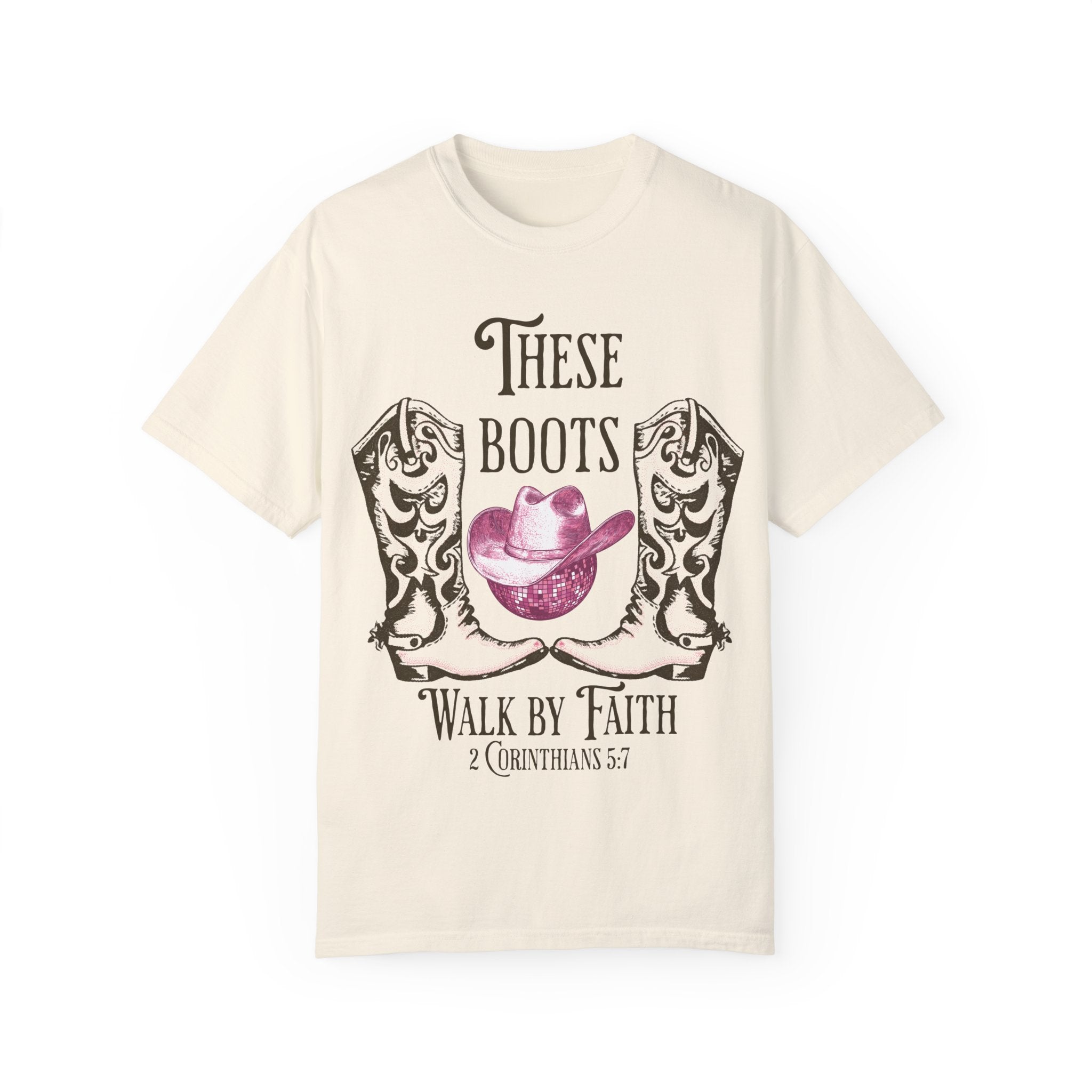 Cowgirl Boots Disco Walk In Faith Shirt