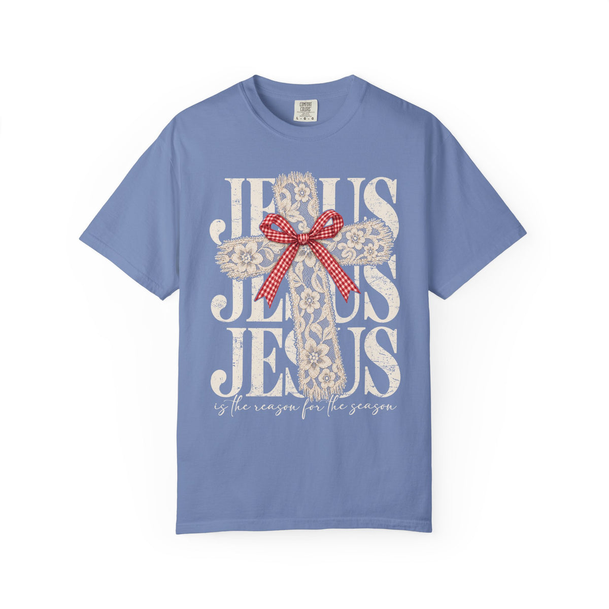 Lace Cross Christmas Shirt