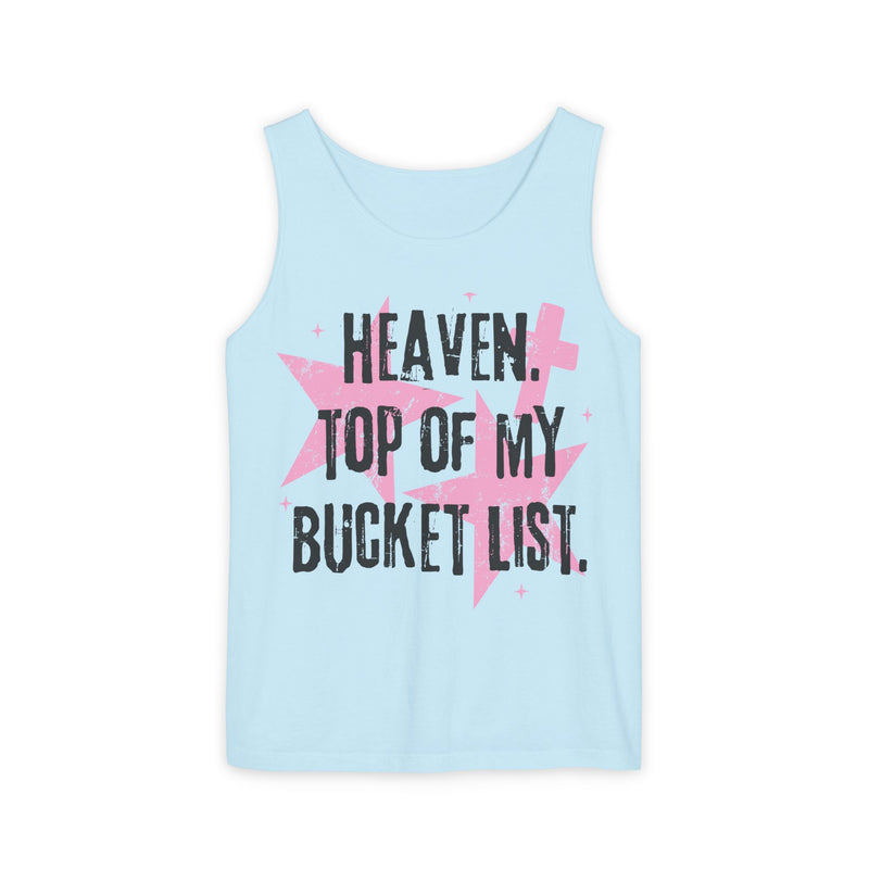 Star Bucket List Tank