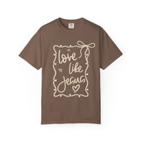 Pearl Font Love Like Jesus Shirt