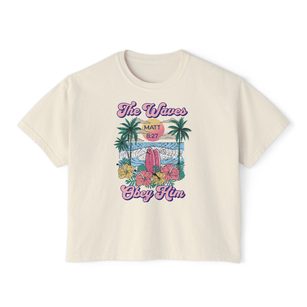 The Waves Obey Boxy Tee