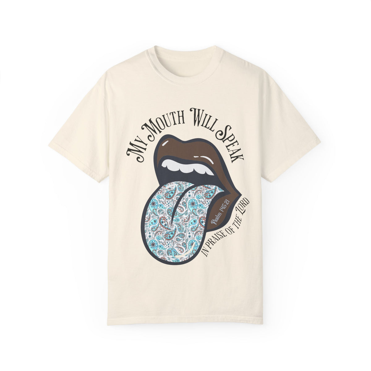 Paisley My Mouth Will Speak Shirt